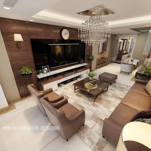 Thiết kế nội thất phòng khách với nội thất gỗ hiện đại đẹp độc đáo Tham khảo các mẫu bố trí phòng khách đẹp và sang trọng