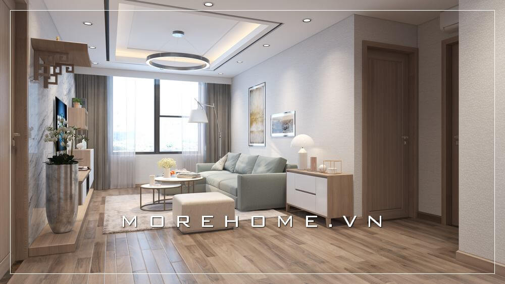 Những ý tưởng về nội thất phòng khách chung cư hiện đại cực ấn tượng