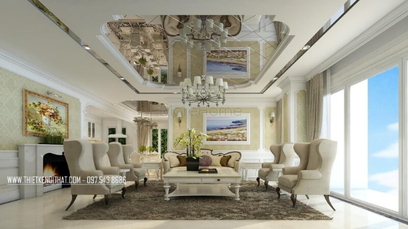 Bộ sofa được thiết kế tỉ mỉ với khung gỗ tự nhiên, mang lại sự chắc chắn, an toàn cho người sử dụng thiết kế chung cư