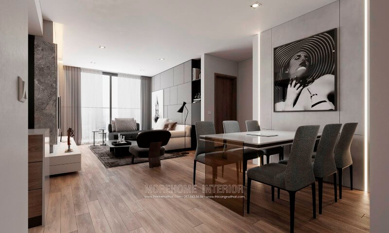 Trang trí nội thất chung cư trẻ trung, sang trọng và đẳng cấp