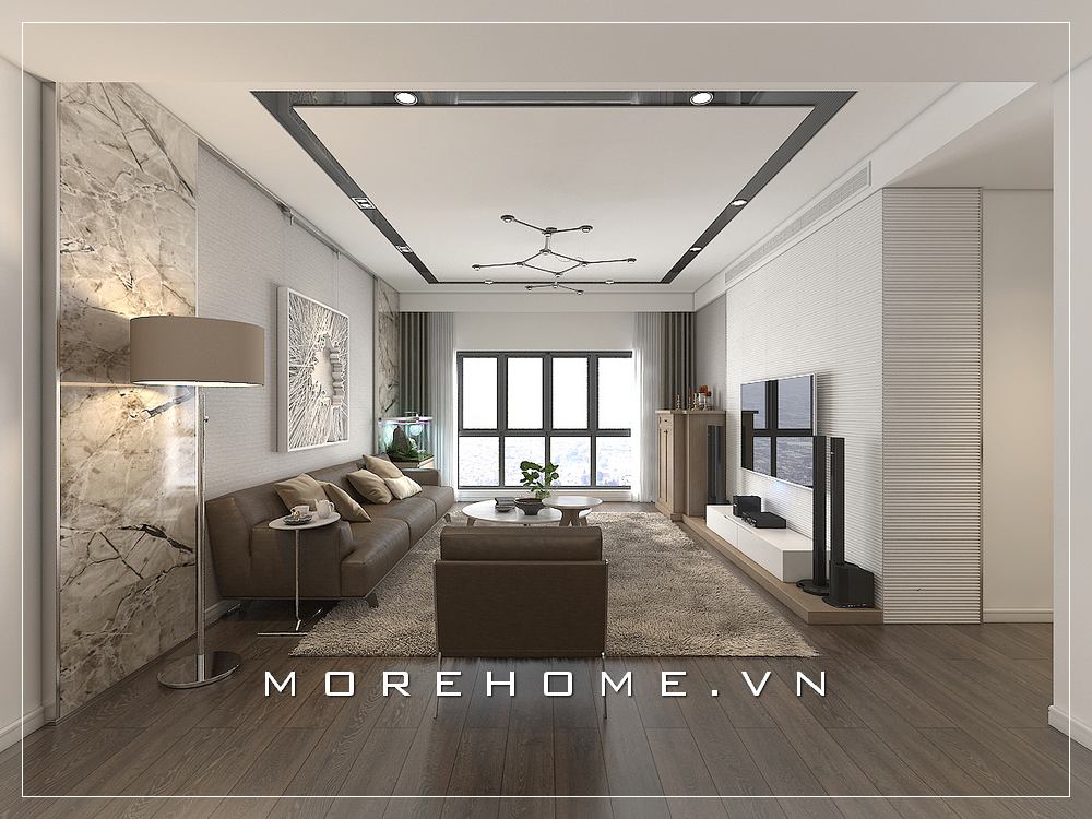 Chìm đắm trong những mẫu thiết kế nội thất chung cư đẹp