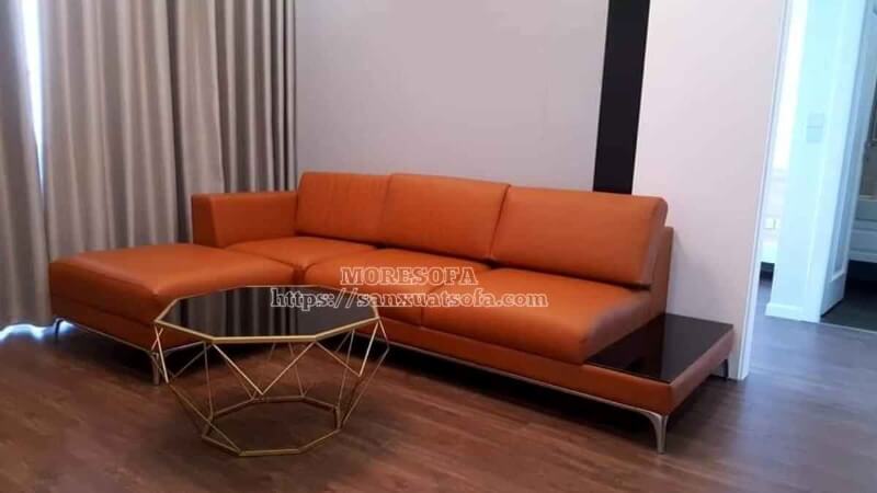 Moresofa gợi ý mẫu sofa L đẹp cho phòng khách thiết kế chung cư