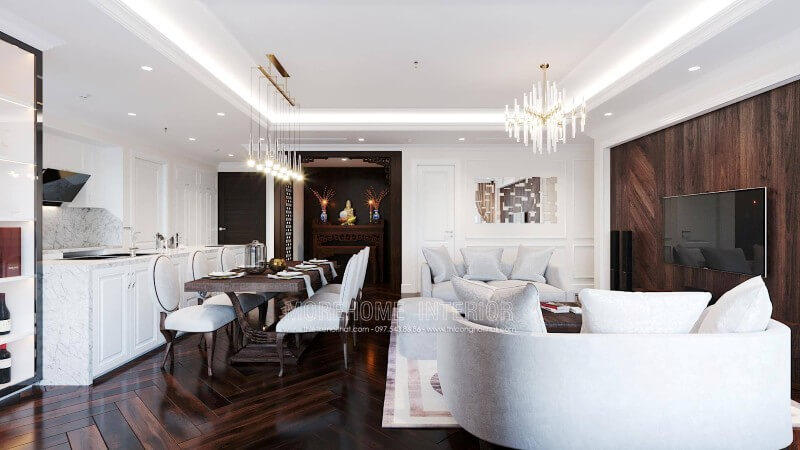 Mẫu sofa gỗ tự nhiên được khách hàng yêu thích hiện nay Thiết kế chung cư