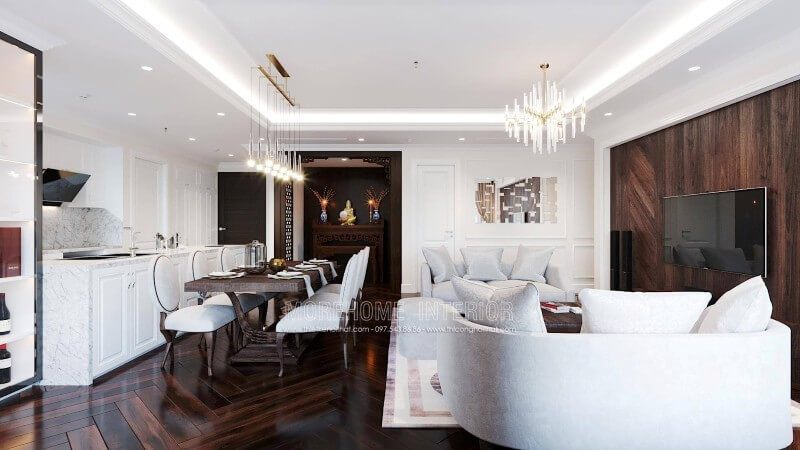 Thiết kế nội thất căn hộ đầy ấn tượng Nội thất chung cư đẹp