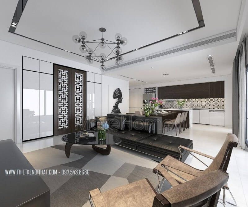 Thiết kế nội thất chung cư Impera Garden hiện đại Nội thất chung cư đẹp