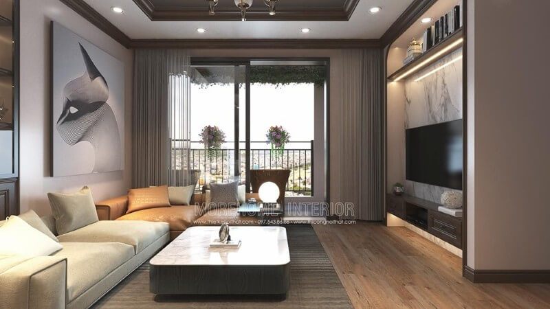 Thiết kế nội thất chung cư Sunshine Riverside Tây Hồ thiết kế nội thất chung cư
