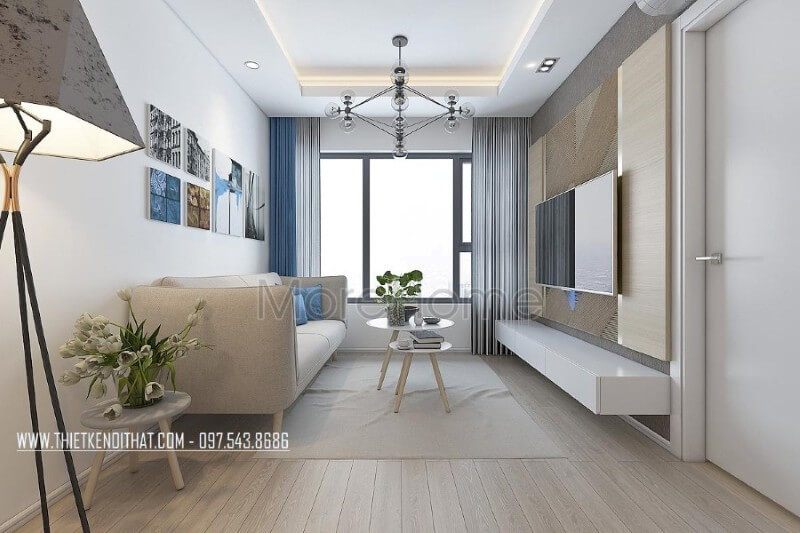 Thiết kế nội thất chung cư Green Star hiện đại Thiết kế chung cư