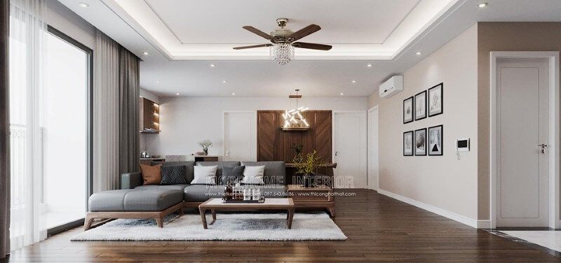 Morehome mang đến cho bạn dòng sản phẩm sofa gỗ óc chó hiện đại góc L cao cấp tại hà nội. Nếu bạn có nhu cầu đặt thiết kế, thi công hoặc sản xuất mẫu sofa gỗ óc chó này, vui lòng liên hệ Morehome để được tư vấn và báo giá. thiết kế chung cư
